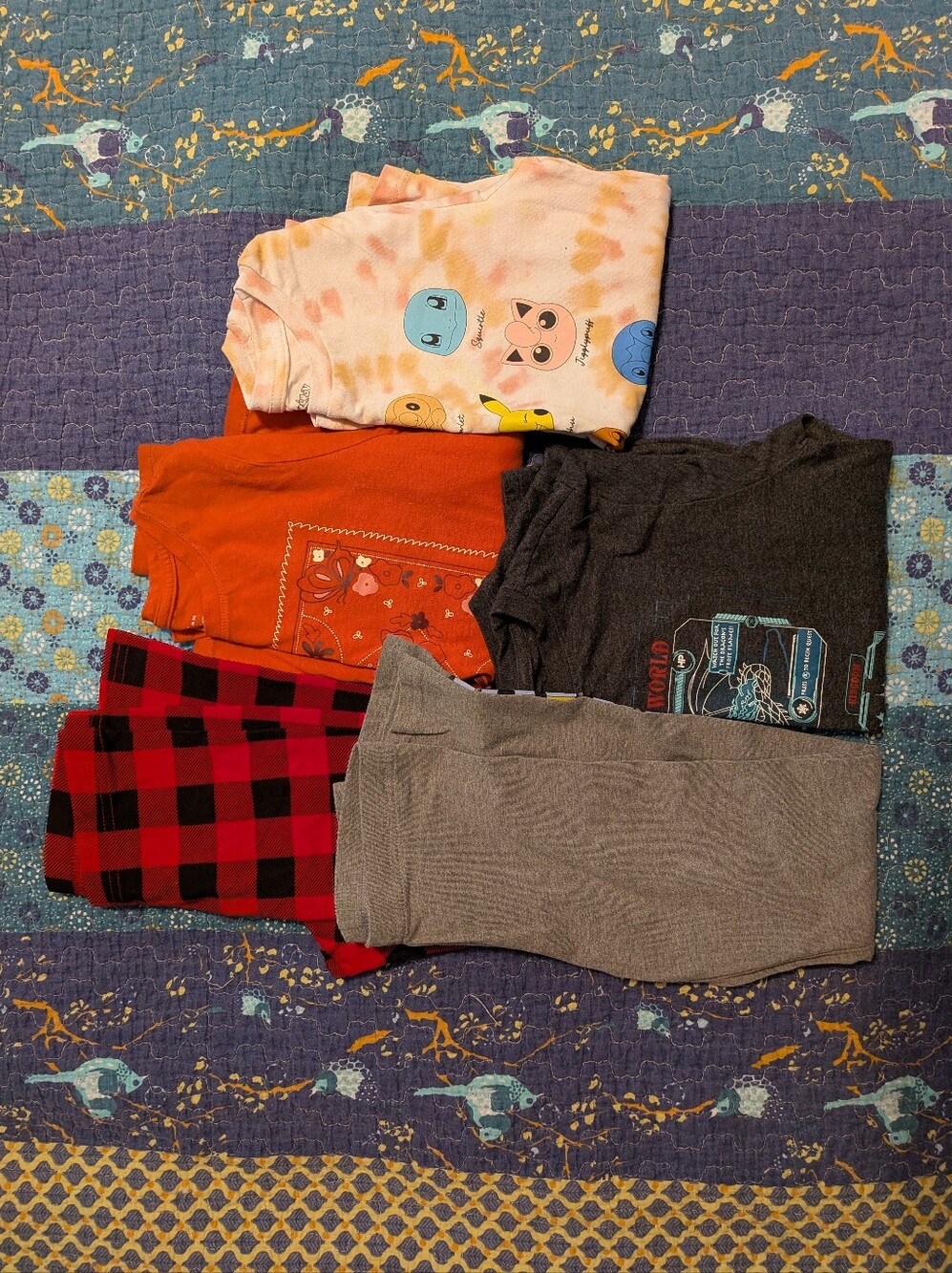 Set of 5 Kids Clothes Size M/8